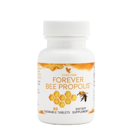 Flacon de Forever Bee Propolis, complément alimentaire naturel à base de propolis d'abeilles