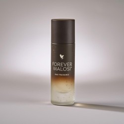 Flacon de Forever Malosi Fine Fragrance sur fond neutre - Parfum boisée épicée pour hommes